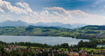 Die Landschaft der Region Sursee