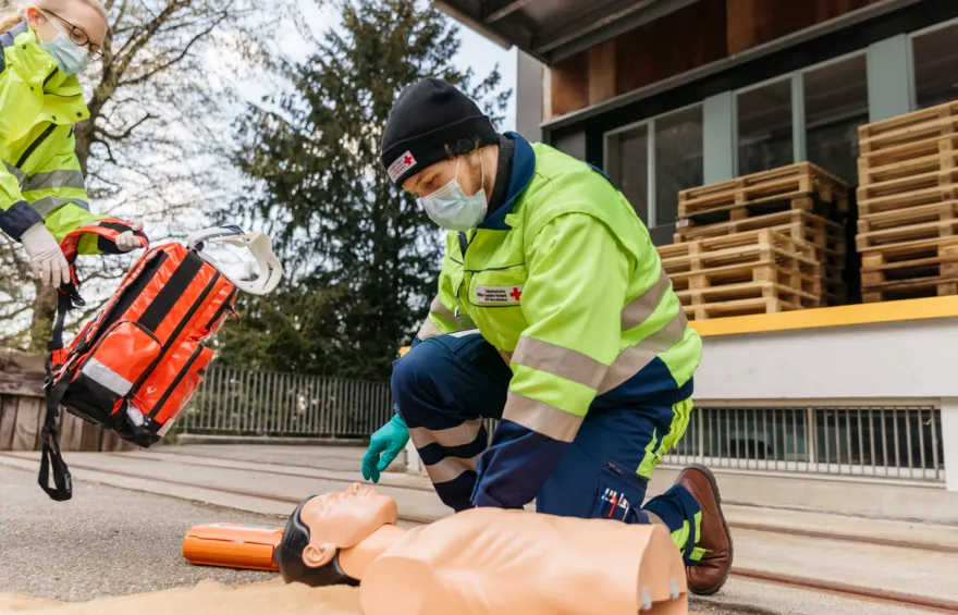 Erste Hilfe Situation