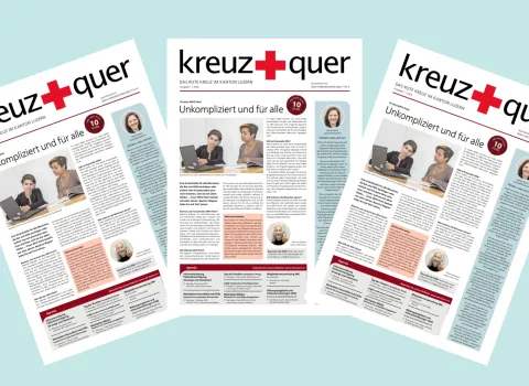 Die neuste Ausgabe des Mitgliedermagazins kreuz + quer ist da
